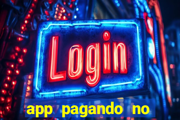 app pagando no cadastro via pix